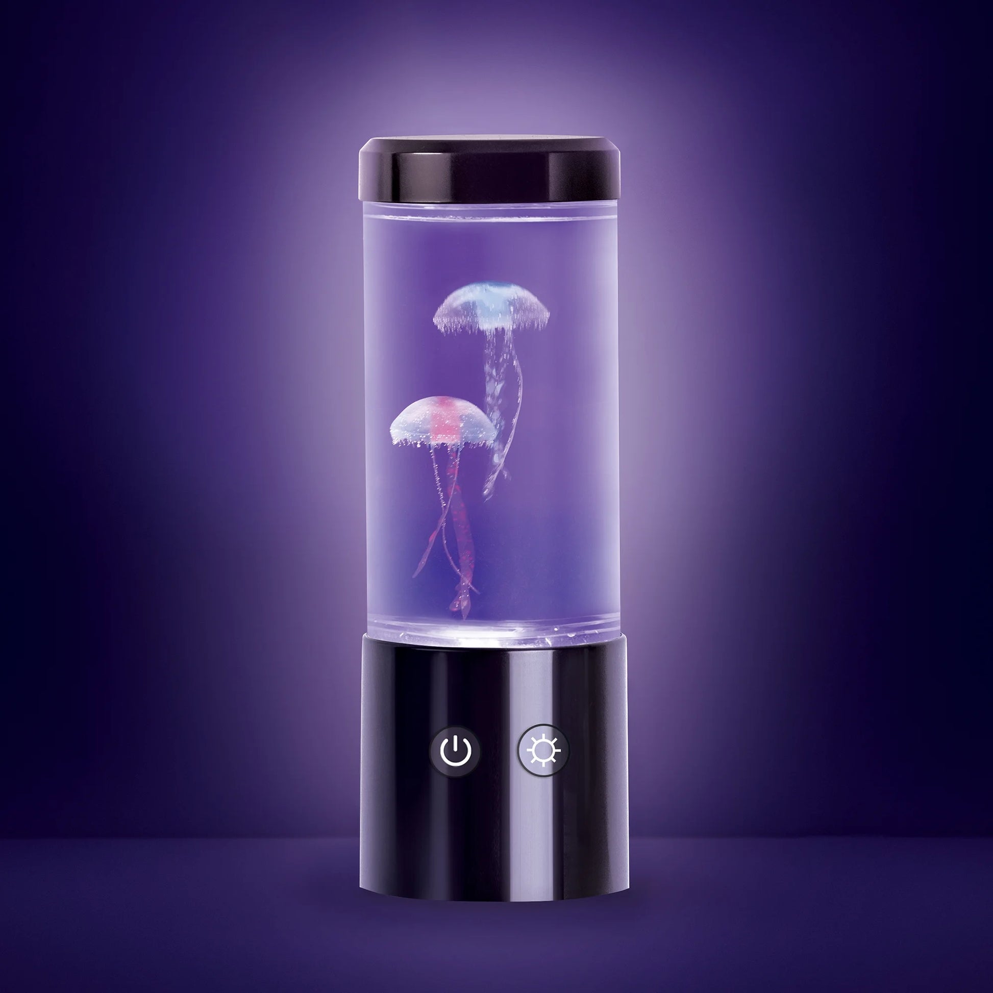 Jellyfish Lamp Motion & Multicolor Leds - Easy Mode Switching, USB Powered - 9"